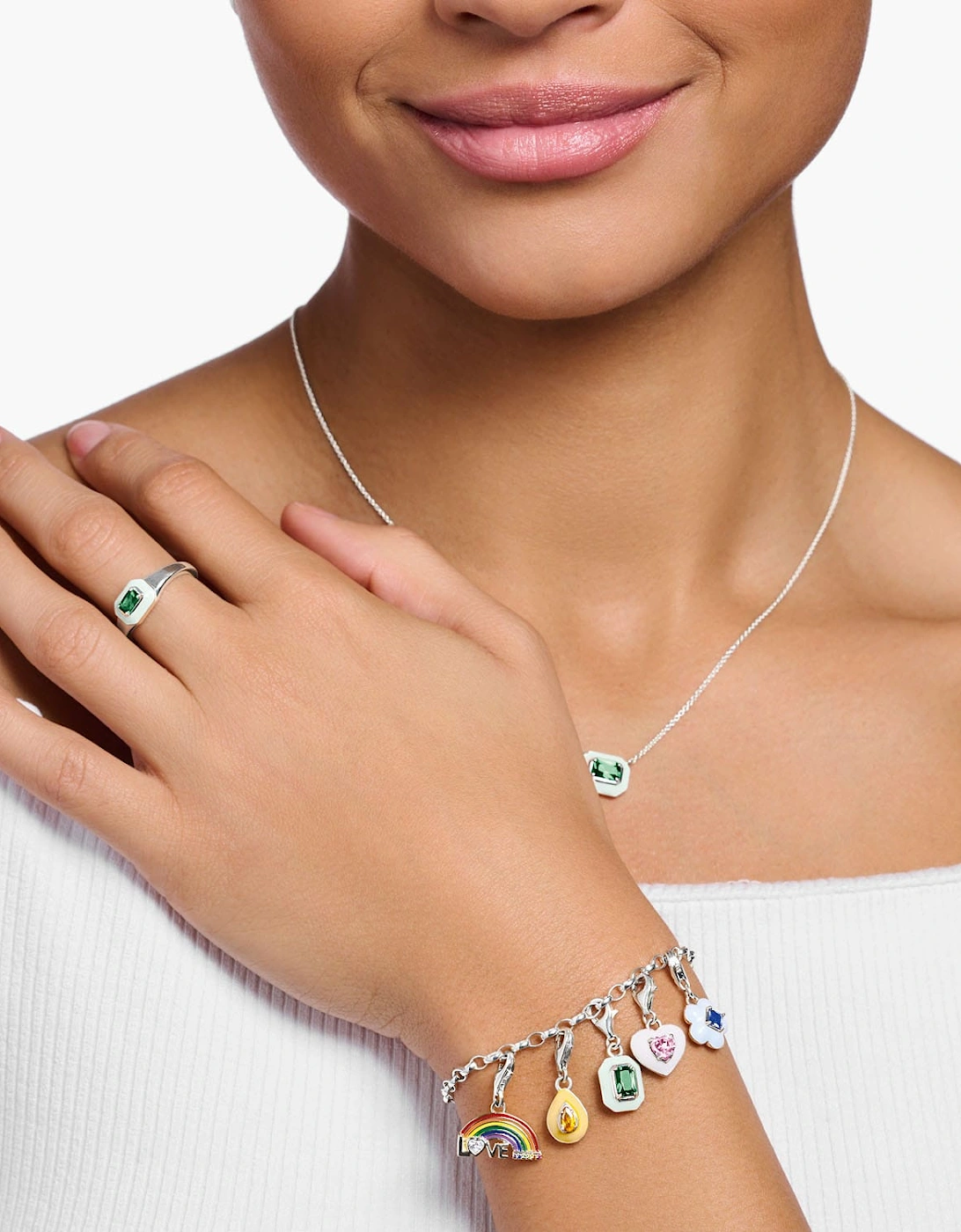 Drop Charm Pendant