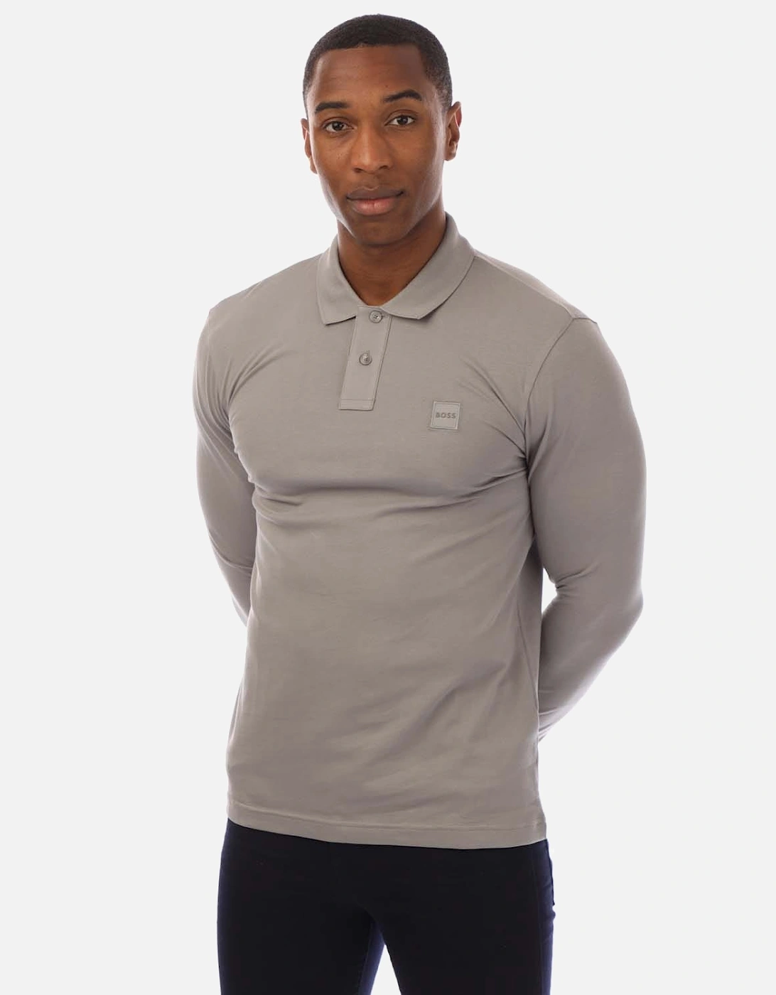 Passerby Long Sleeve Polo Shirt, 5 of 4