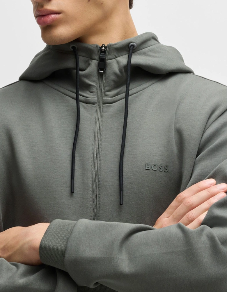Saggy Zip-Up Hoodie