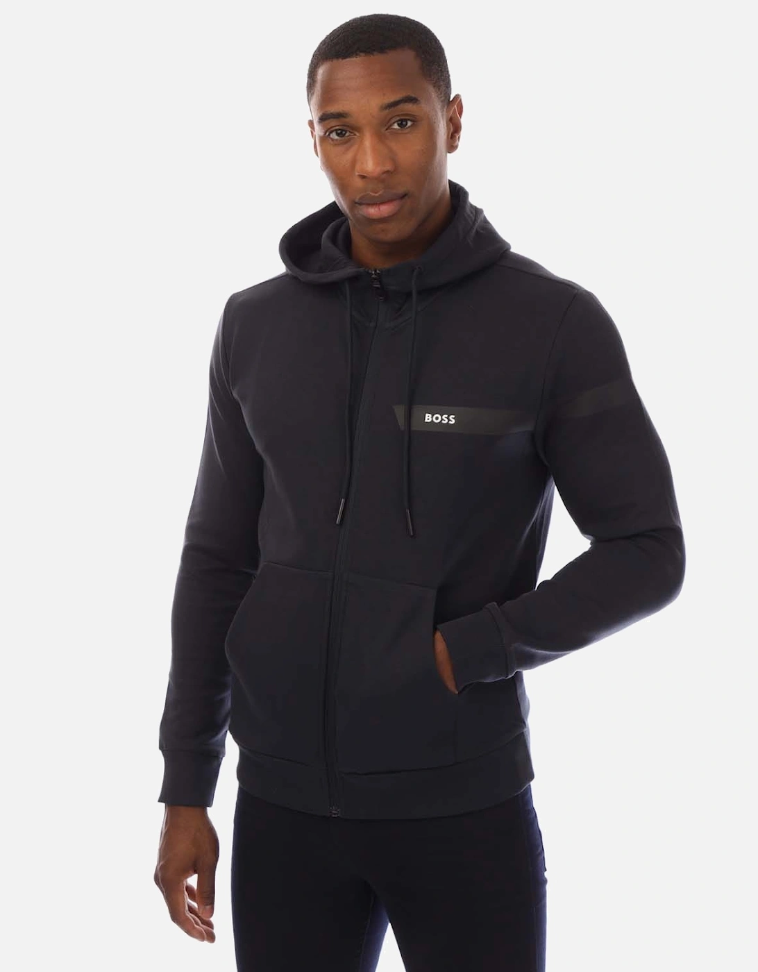 Mens Saggy Zip Hoodie, 5 of 4