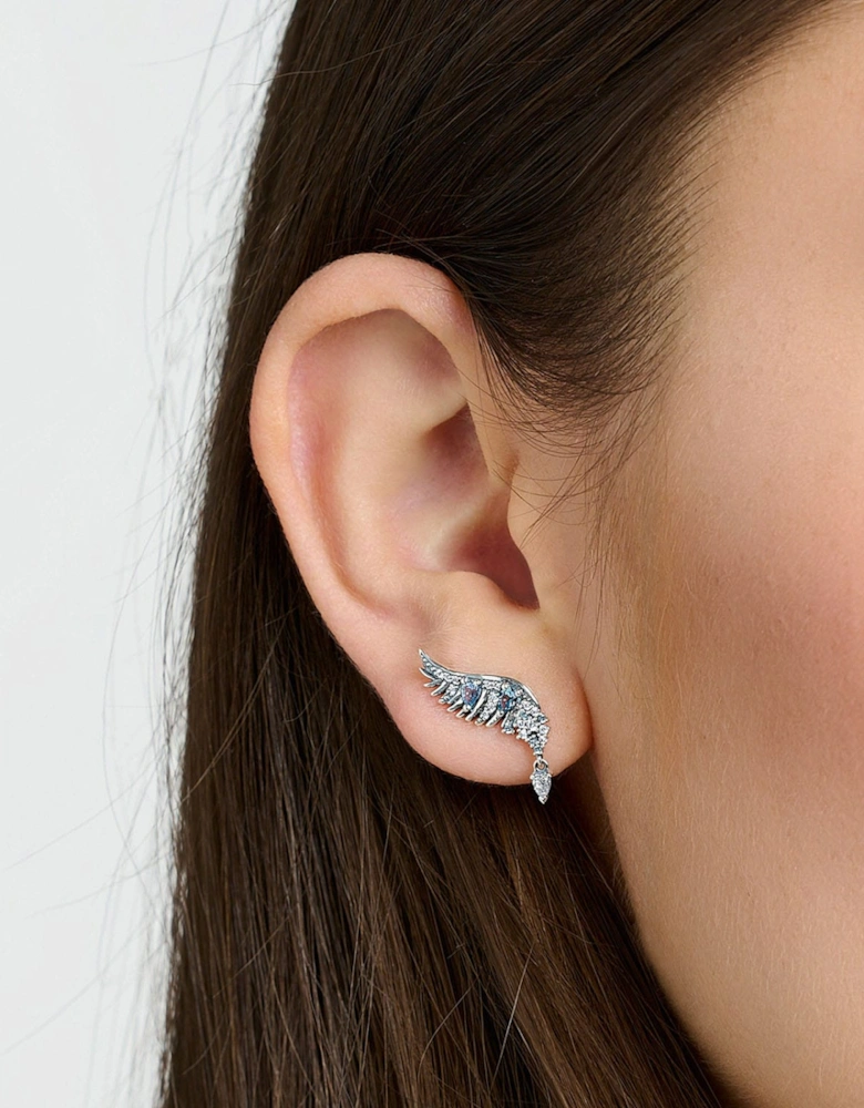 Phoenix Wing Ear Studs