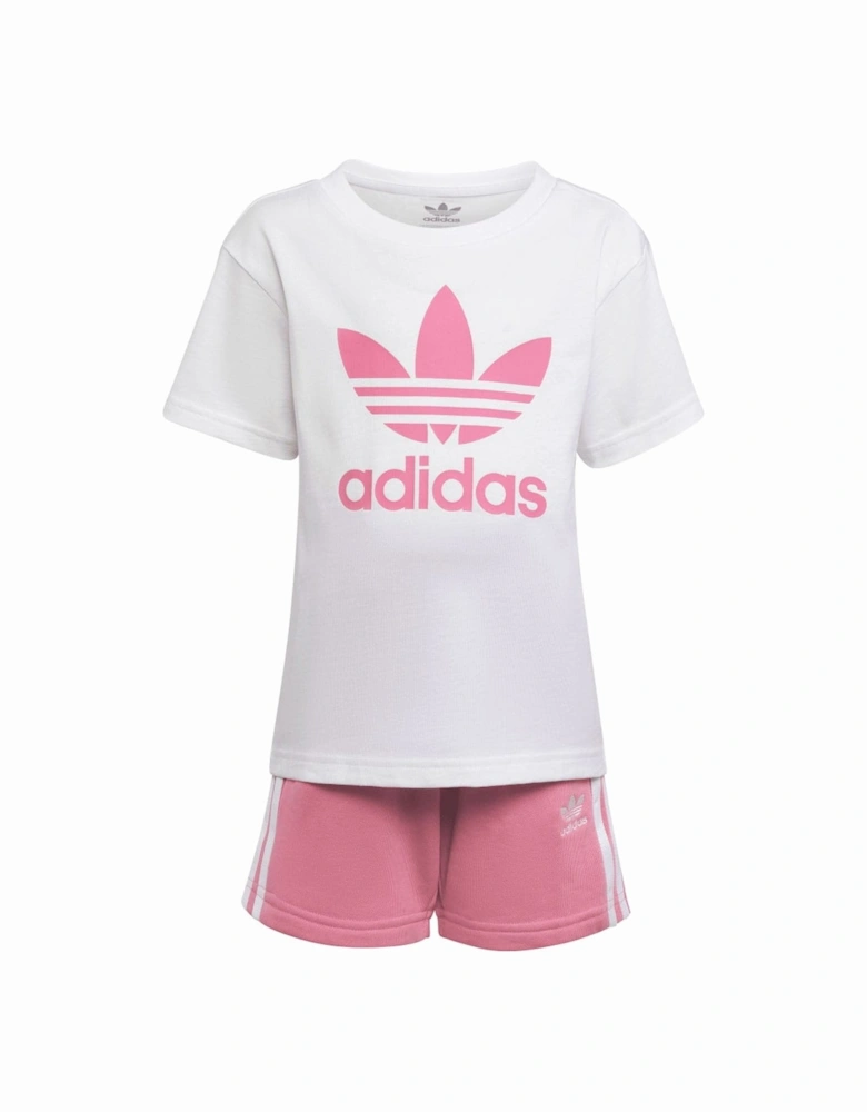 Junior Adicolor Shorts & T-Shirt Set