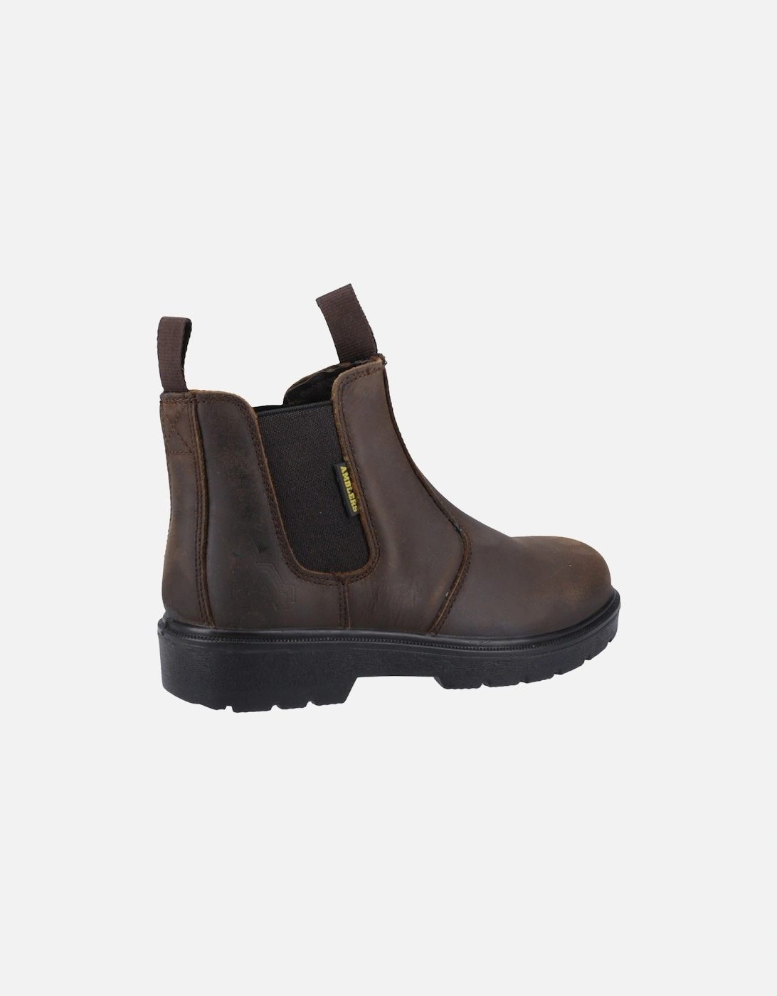 FS128 Men's Brown Safety Boots - UK 10.5