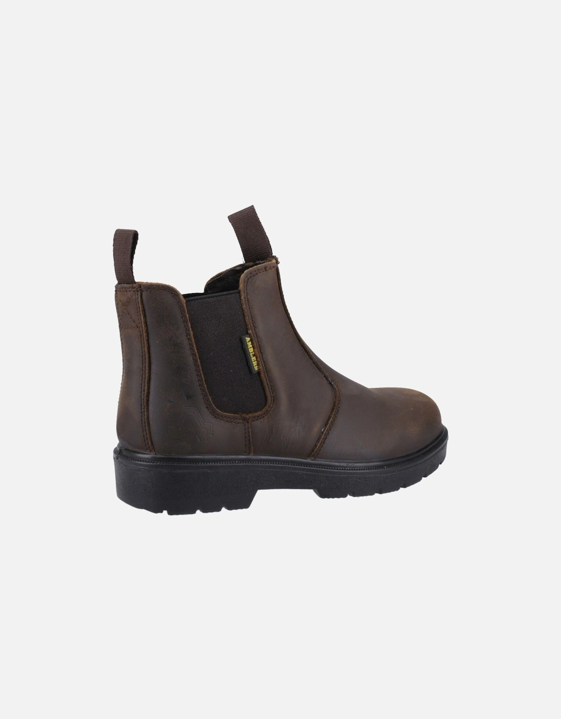 FS128 Men's Brown Safety Boots - UK 10.5