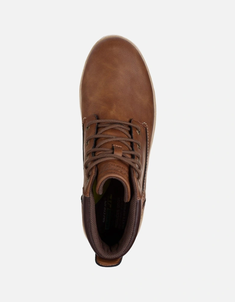 Garlan Deno Polyurethane Men's Brown Ankle Boots