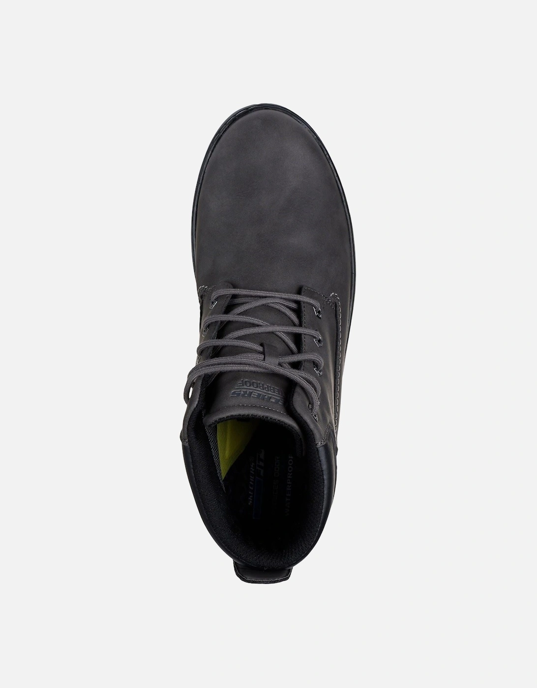 Garlan Deno Polyurethane Men's Charcoal Ankle Boots