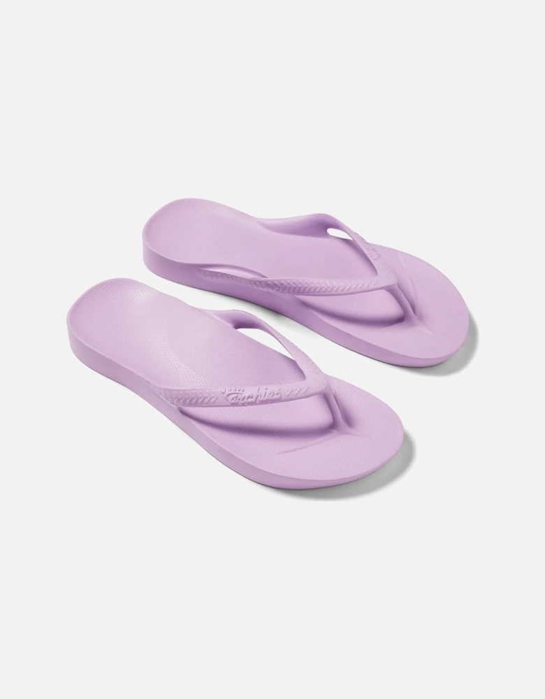 Footwear Women's Arch Support Flip Flops Lilac