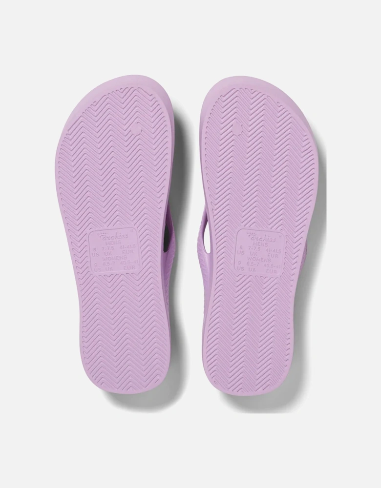 Footwear Women's Arch Support Flip Flops Lilac
