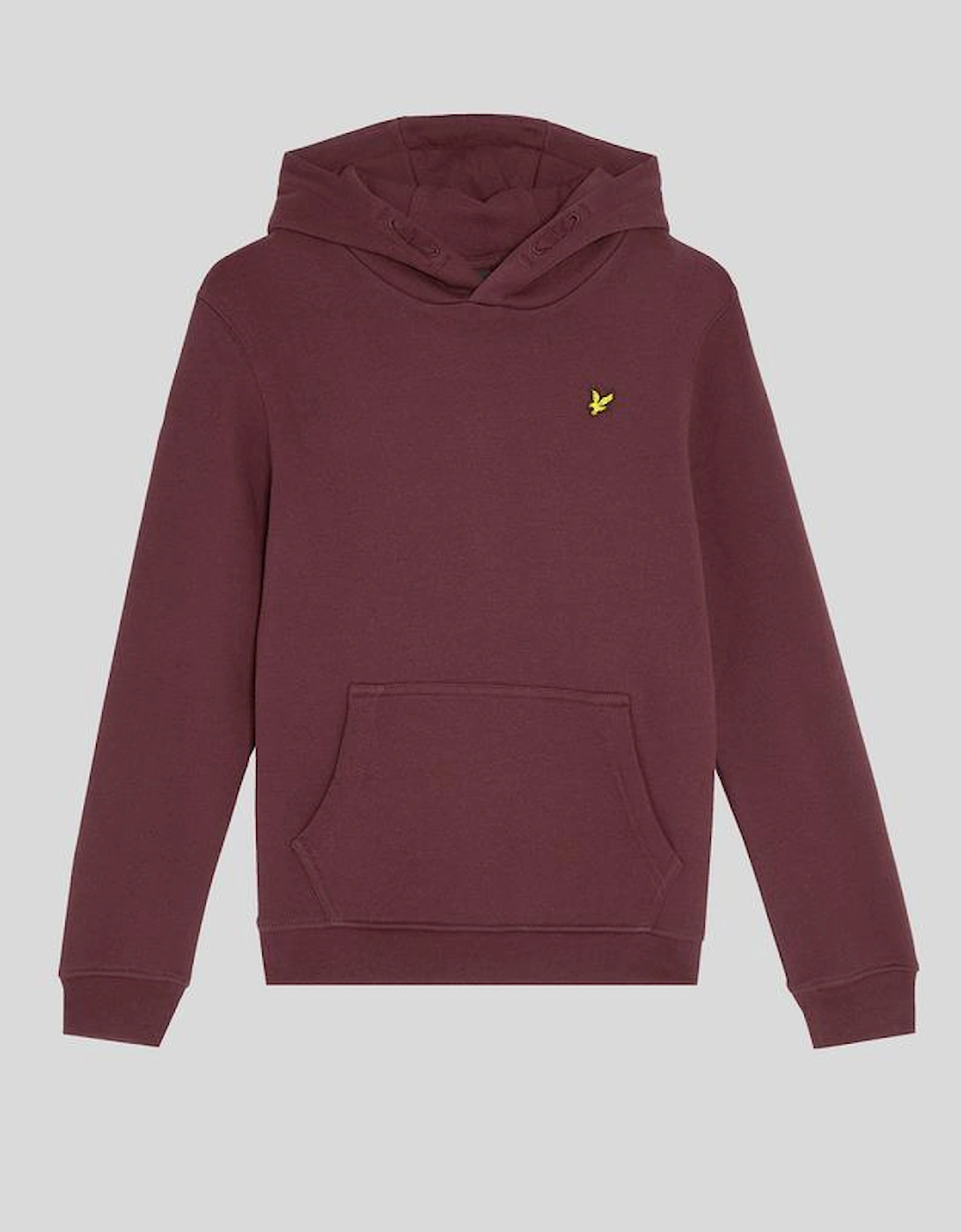 Lyle And Scott Boy's Brush Back Hoodie - Red - Size, 9 Years/10 Years