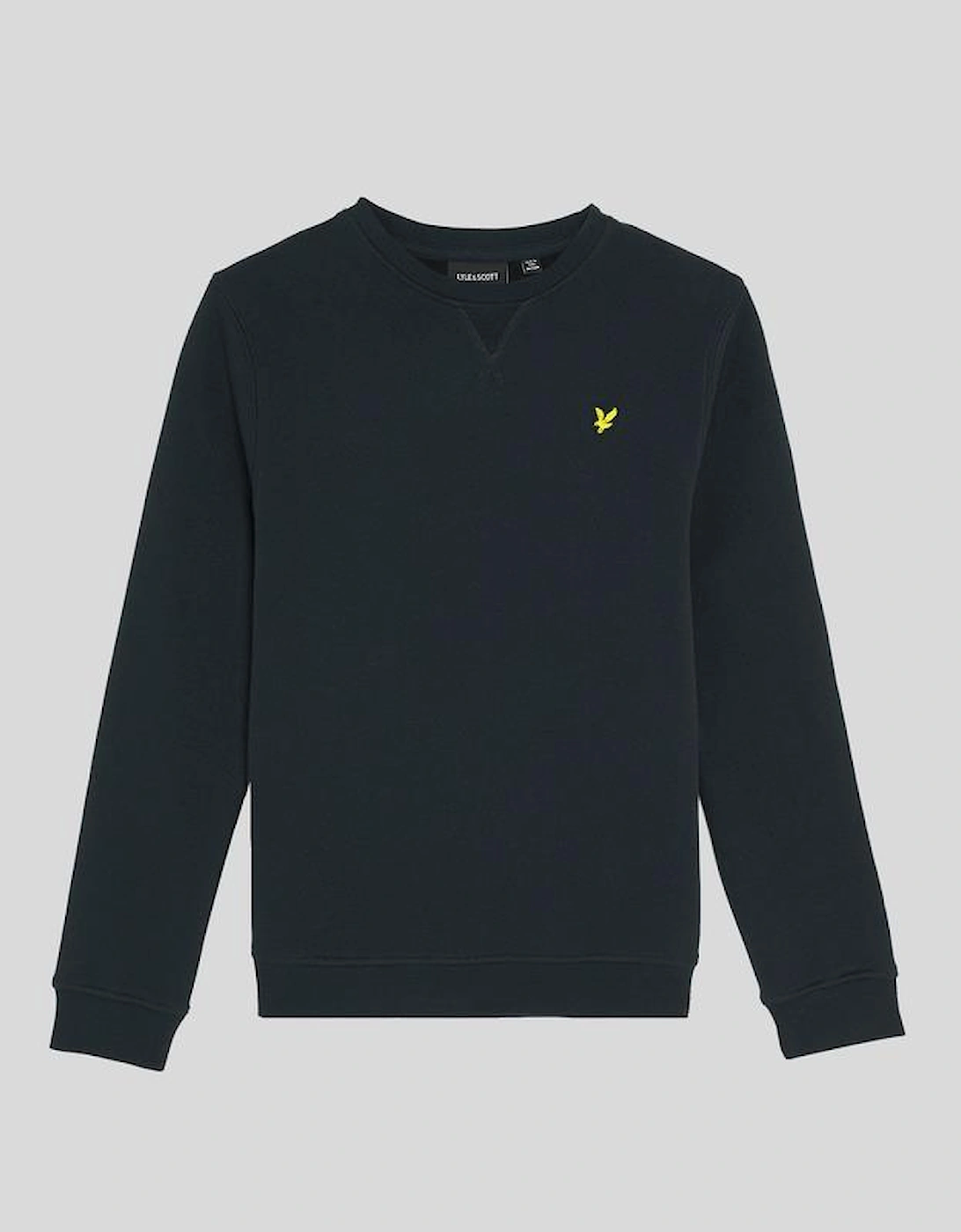 Lyle And Scott Boy's Cotton Crew Neck Sweatshirt - Navy - Size, 9 Years/10 Years