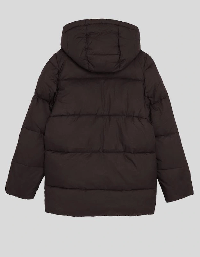 Ripstop Quilted Puffer Coat