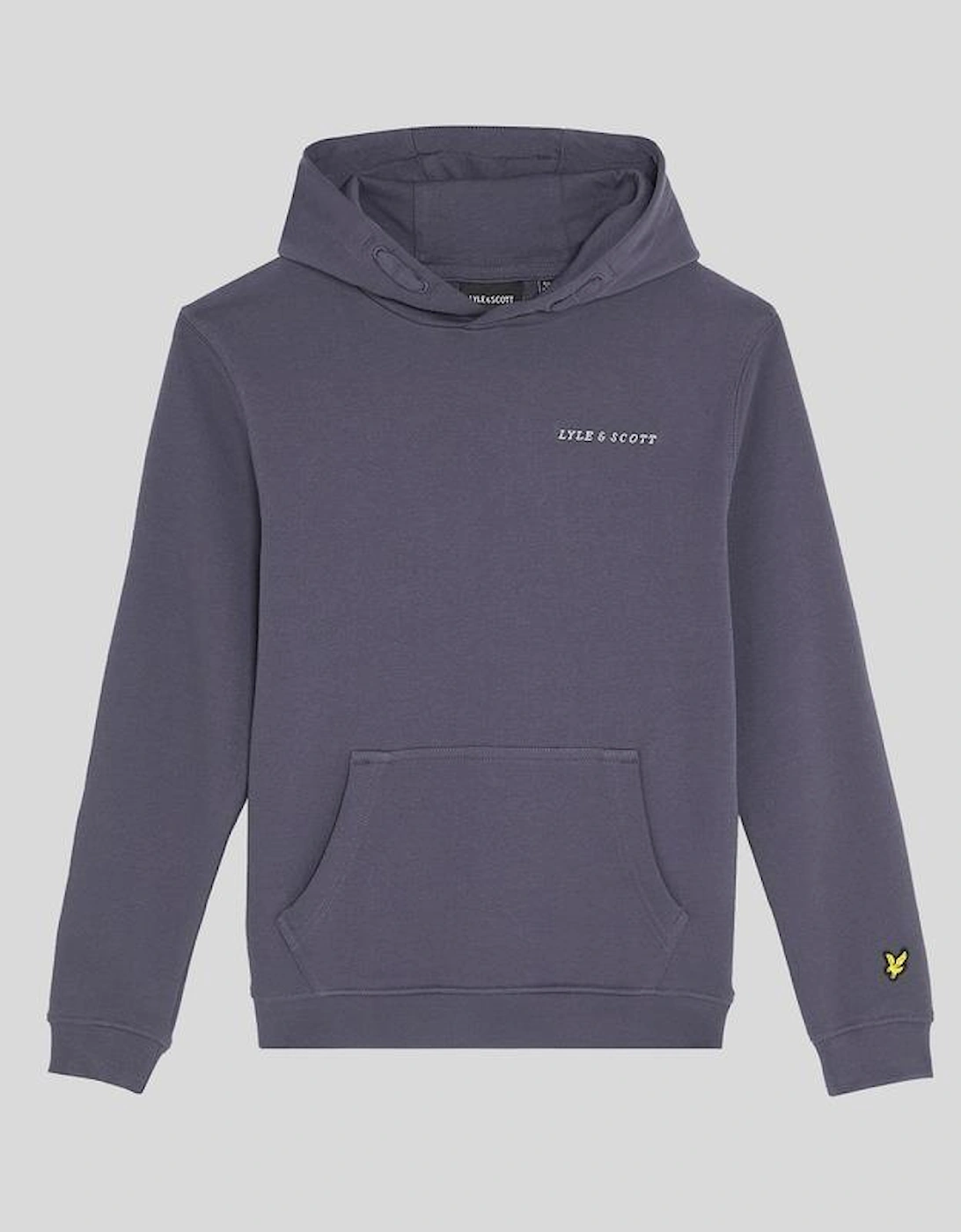 Lyle And Scott Boys Grey 'S Script Logo Hoodie - : Size 12/13 Y Kids