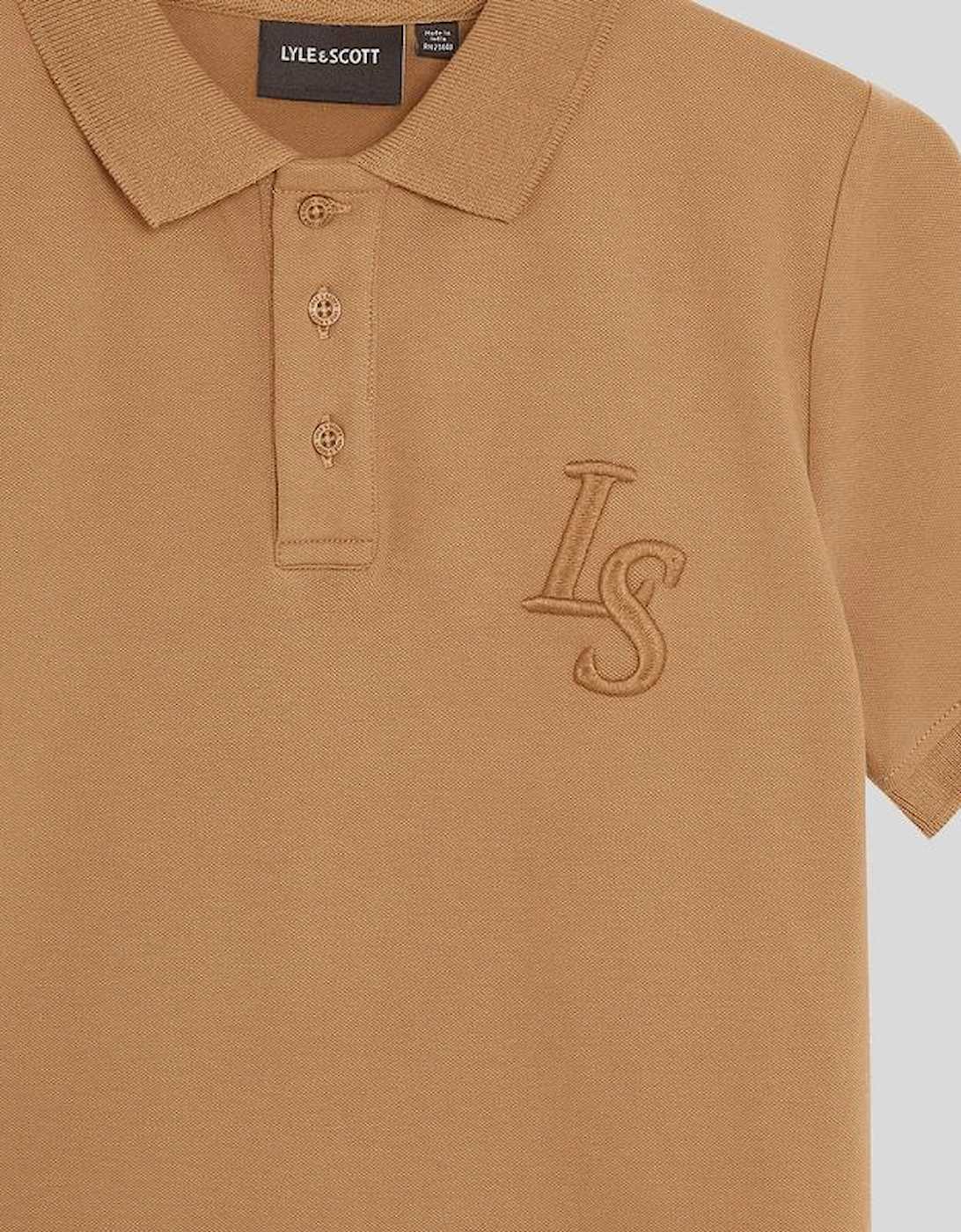 L&S Monogram Polo Shirt
