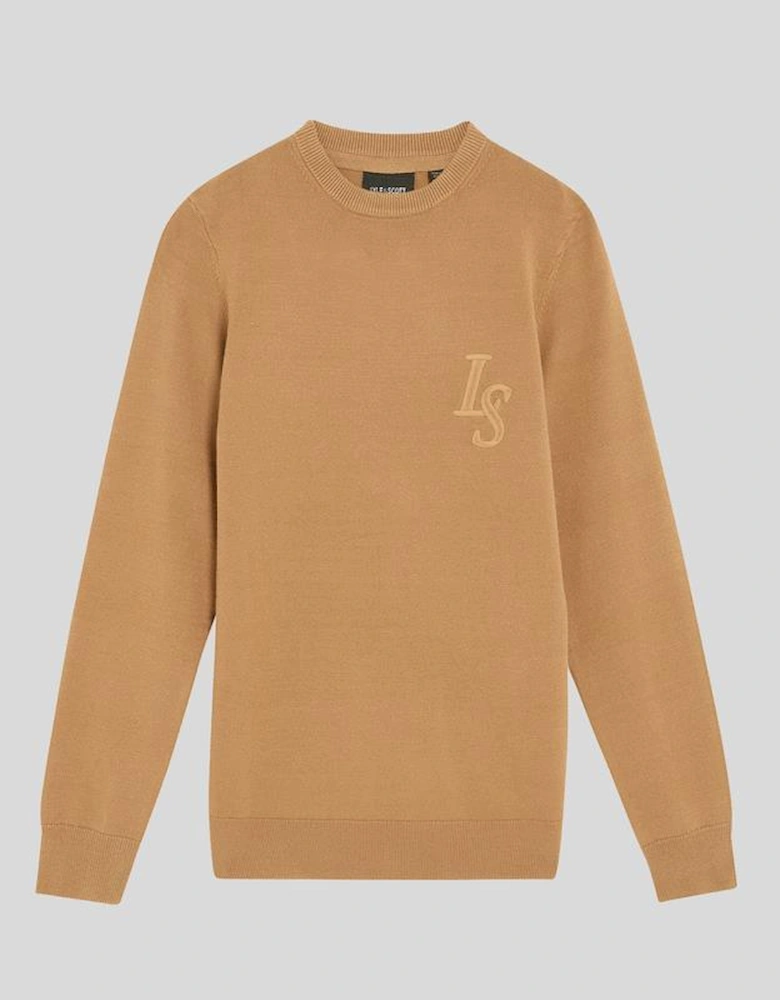 L&S Monogram Crew Neck Jumper
