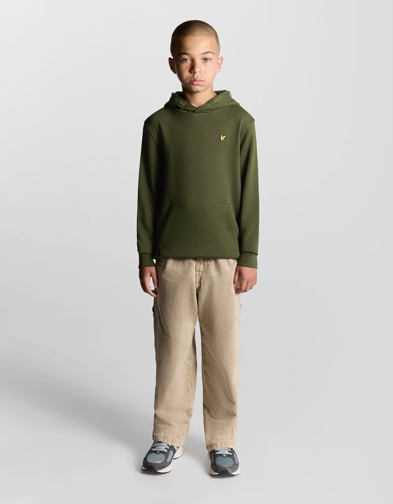 Loopback Cotton Hoodie