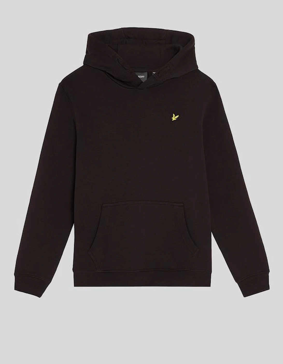 Lyle And Scott Boys Black 'S Brush Back Hoodie - : Size 12/13 Y Kids