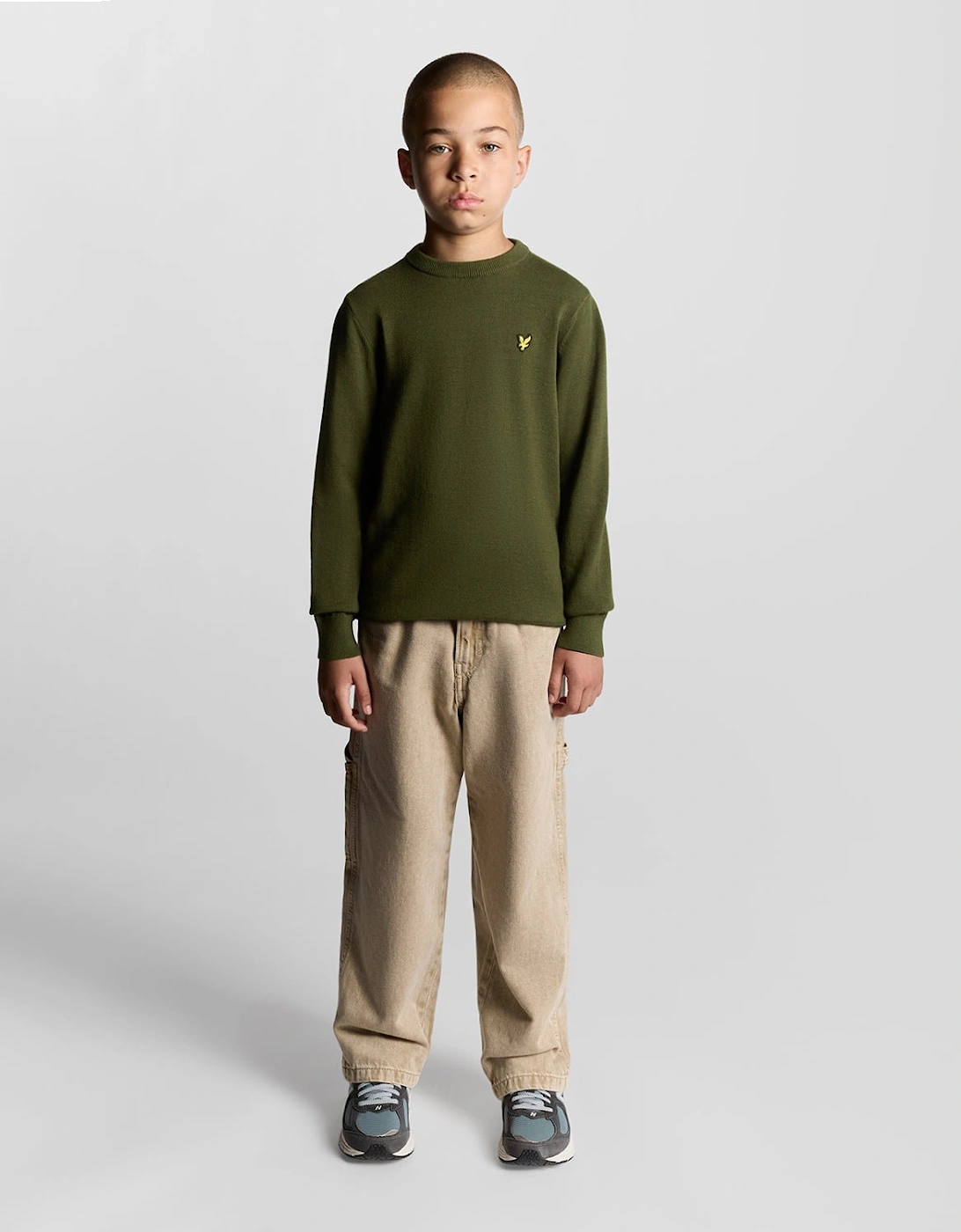 Cotton Crew Neck Jumper
