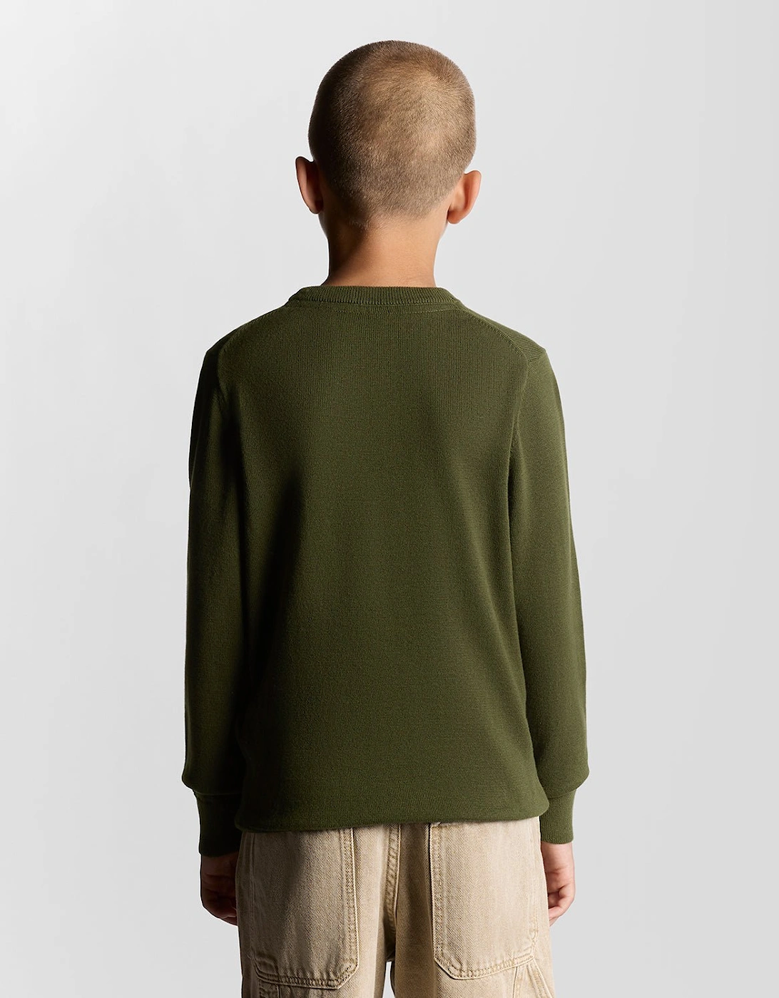 Cotton Crew Neck Jumper