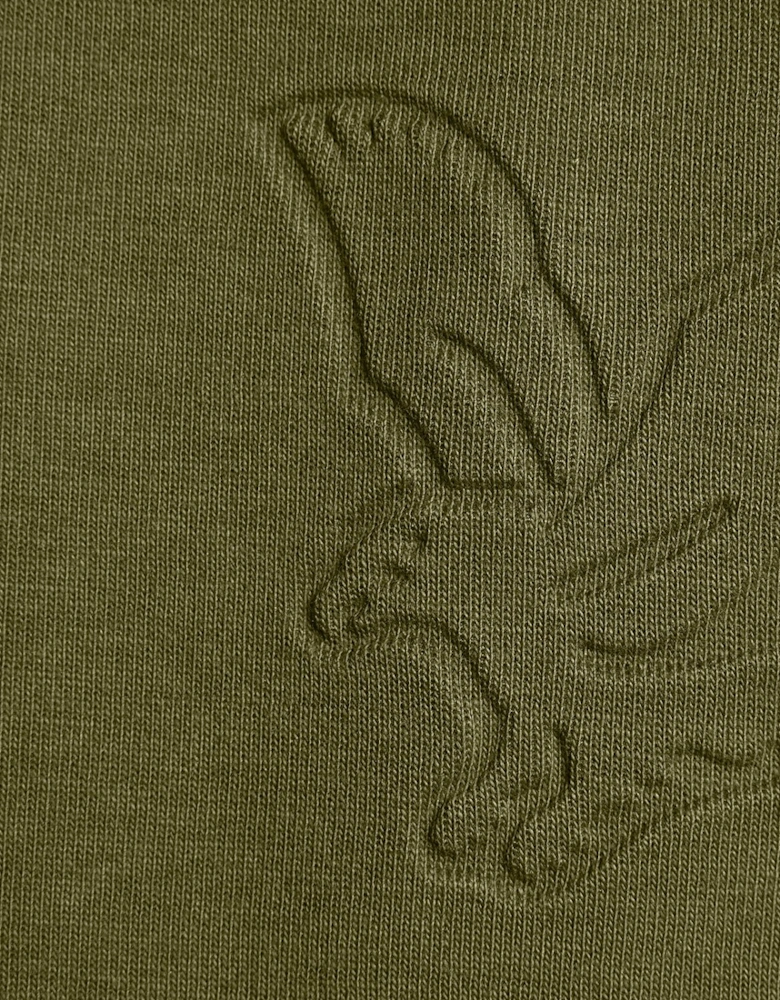Embossed Eagle Crew Neck Sweatshirt