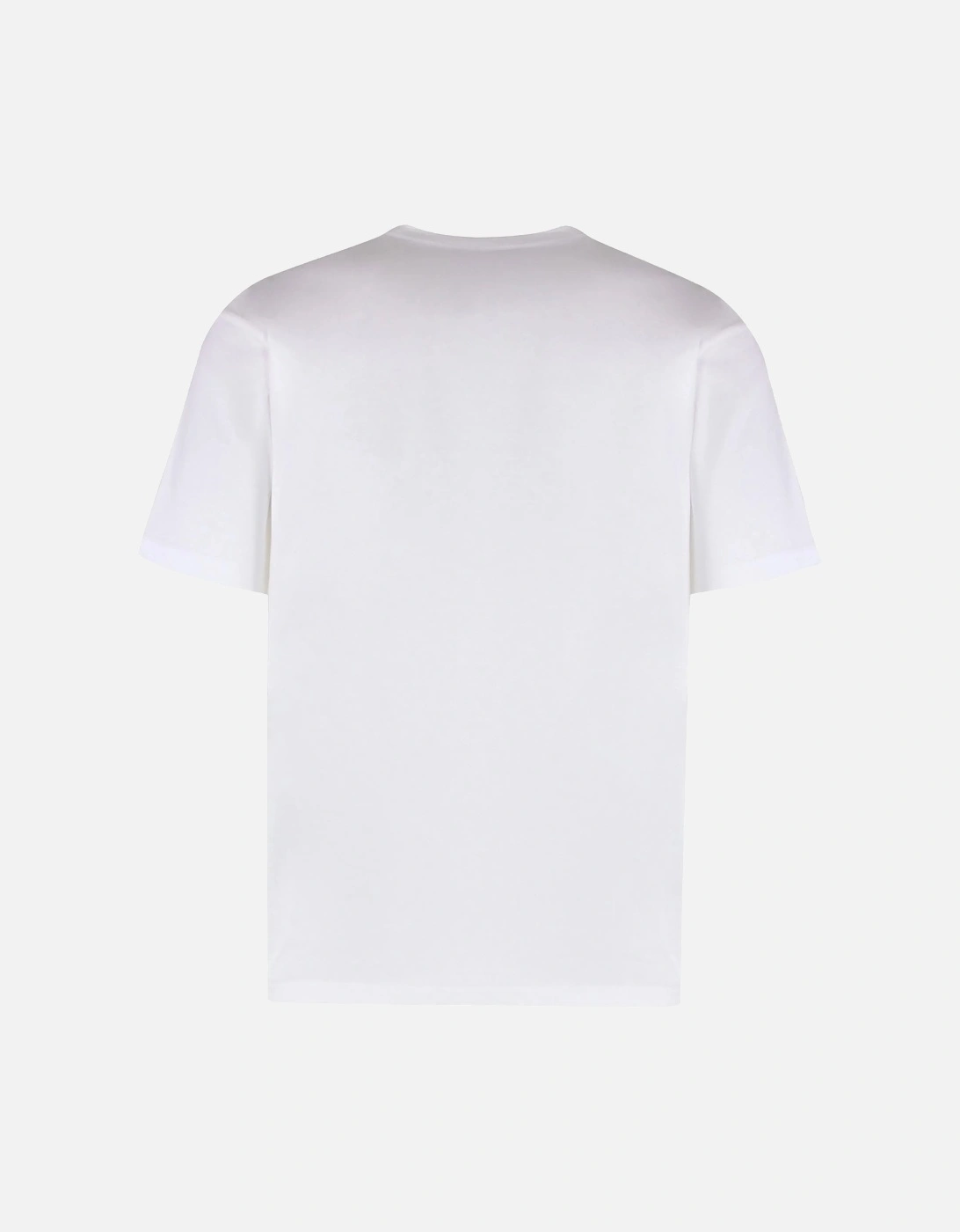Chez Print Jersey T-Shirt in White