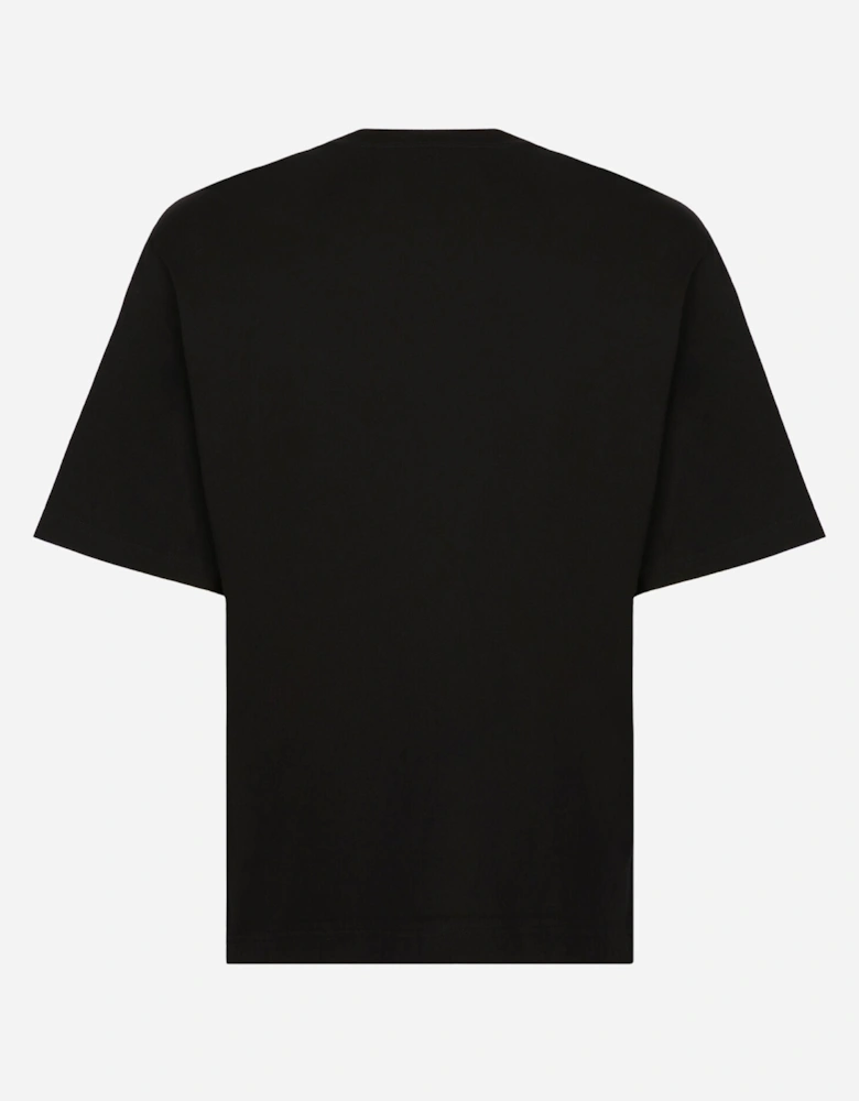 DG Milano Logo Print T-shirt in Black