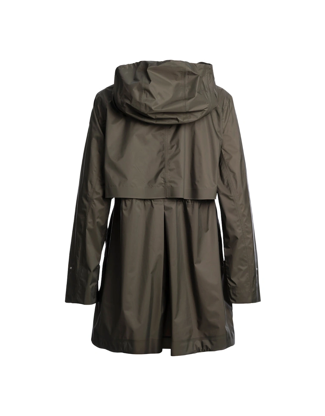Mikuni Green Long Hooded Jacket