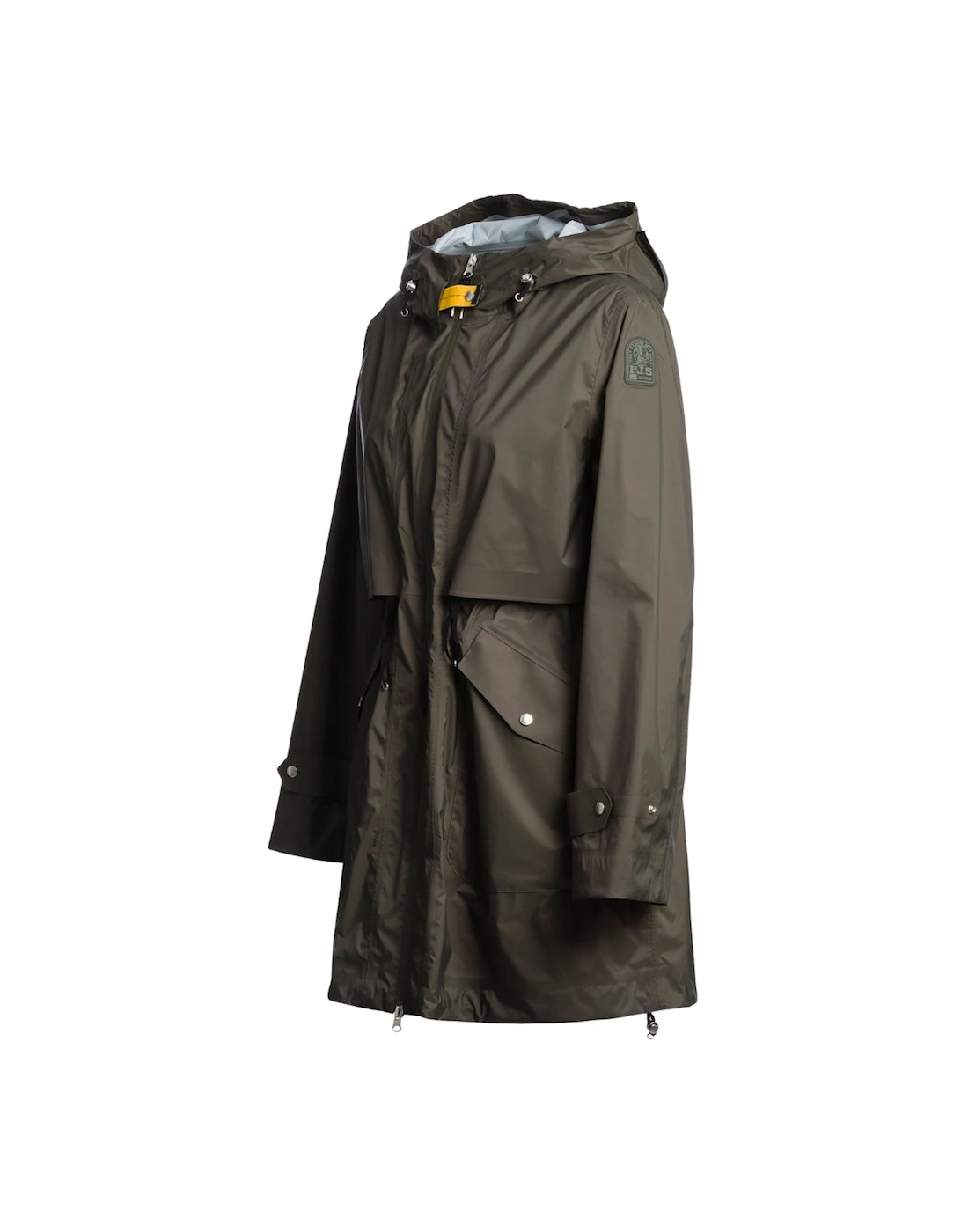 Mikuni Green Long Hooded Jacket