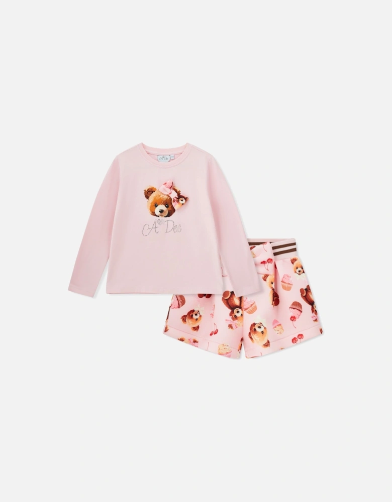 MAYA BEAR SHORT SET W252515