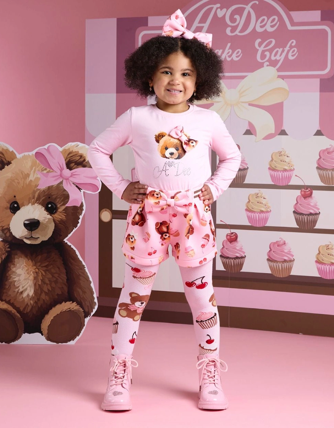 MAYA BEAR SHORT SET W252515