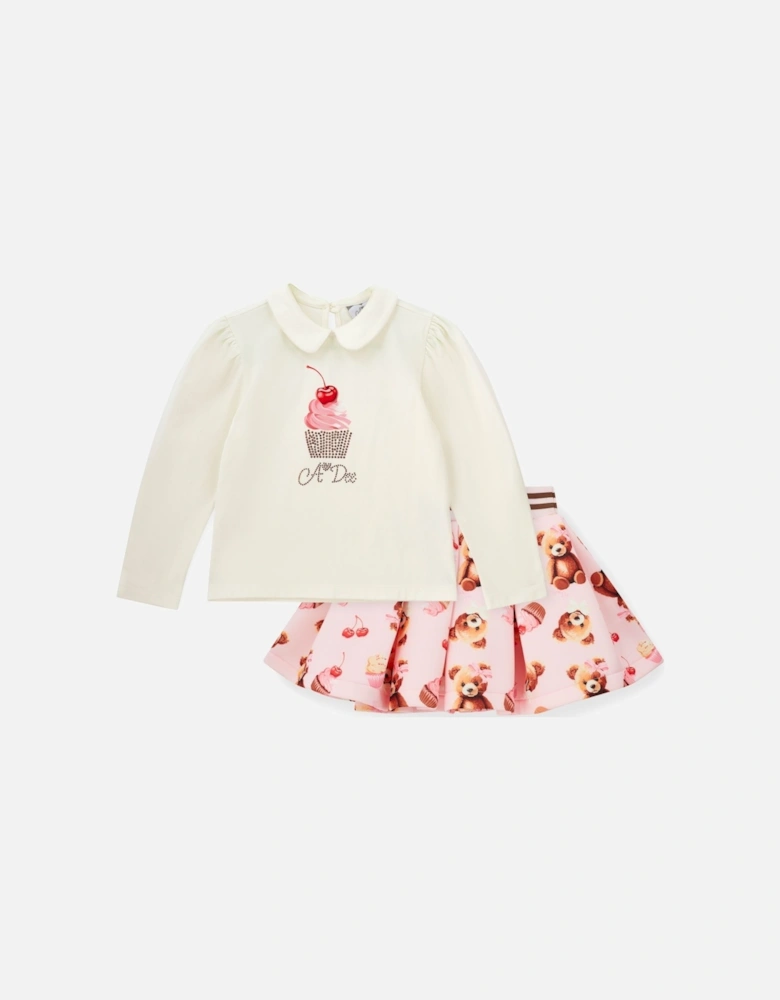 MABEL BEAR  SKIRT SET W252513
