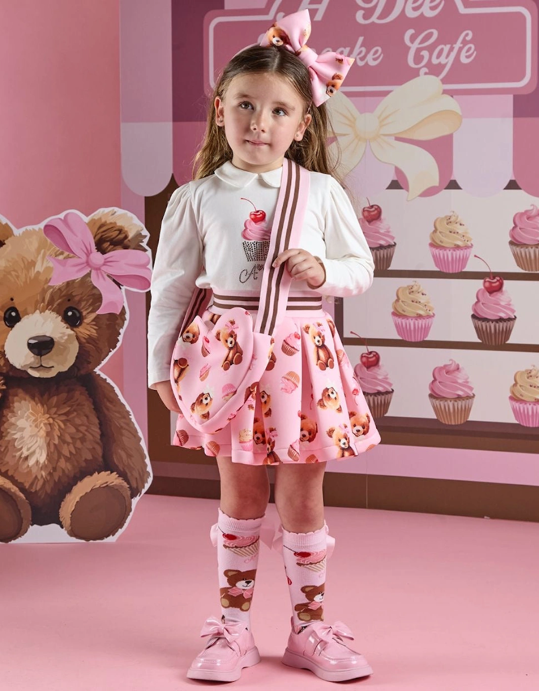 MABEL BEAR SKIRT SET W252513, 8 of 7