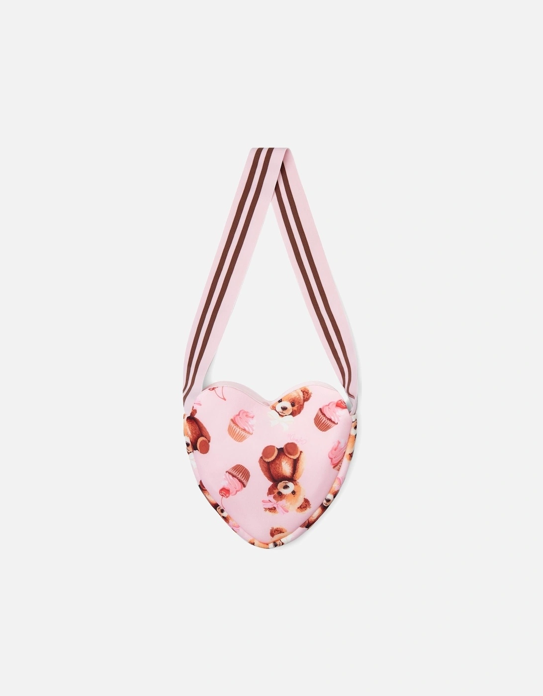 LOUISE BEAR PRINT HEART BAG W252920