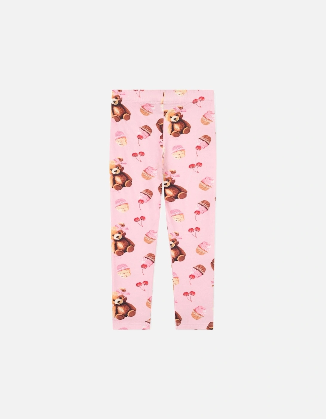 MADISON BEAR PRINT LEGGINGS SET W252510