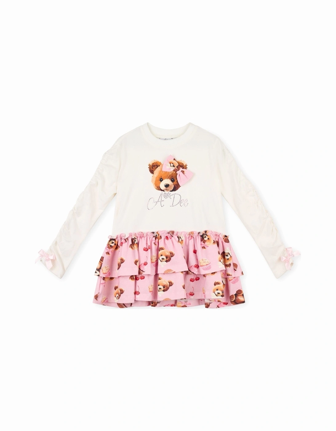 MADISON BEAR PRINT LEGGINGS SET W252510