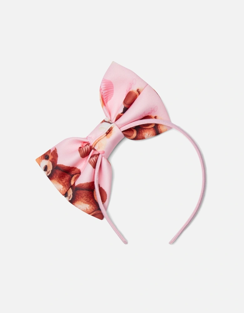MEMPHIS BEAR PRINT HAIRBAND W252917