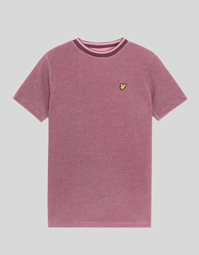 Two Tone Waffle T-Shirt