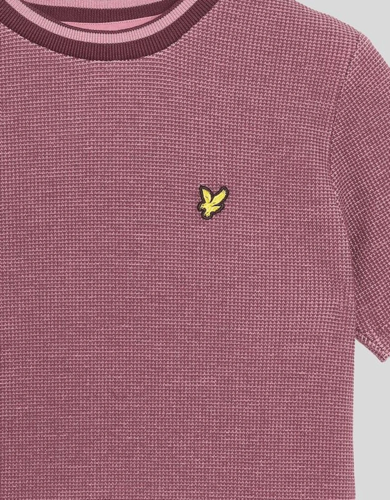 Two Tone Waffle T-Shirt