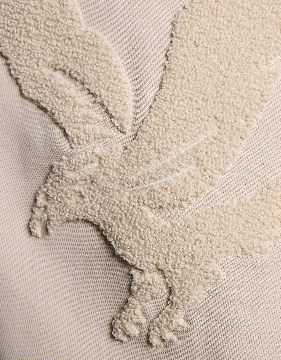Towelling Eagle Hoodie