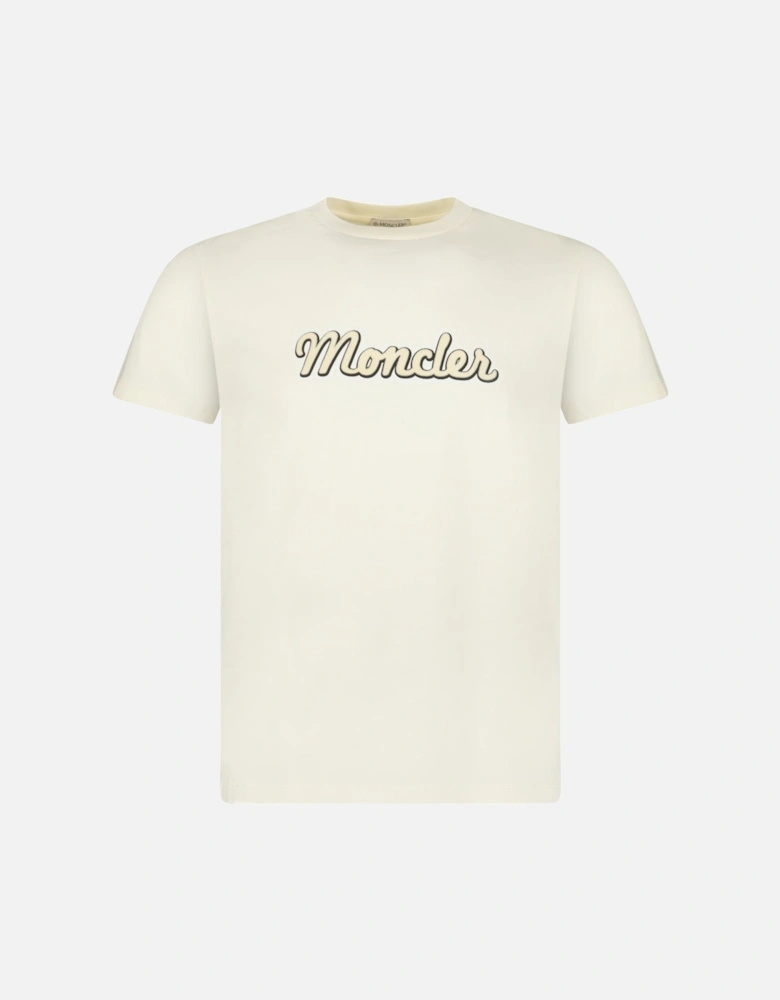Logo T-Shirt Cream