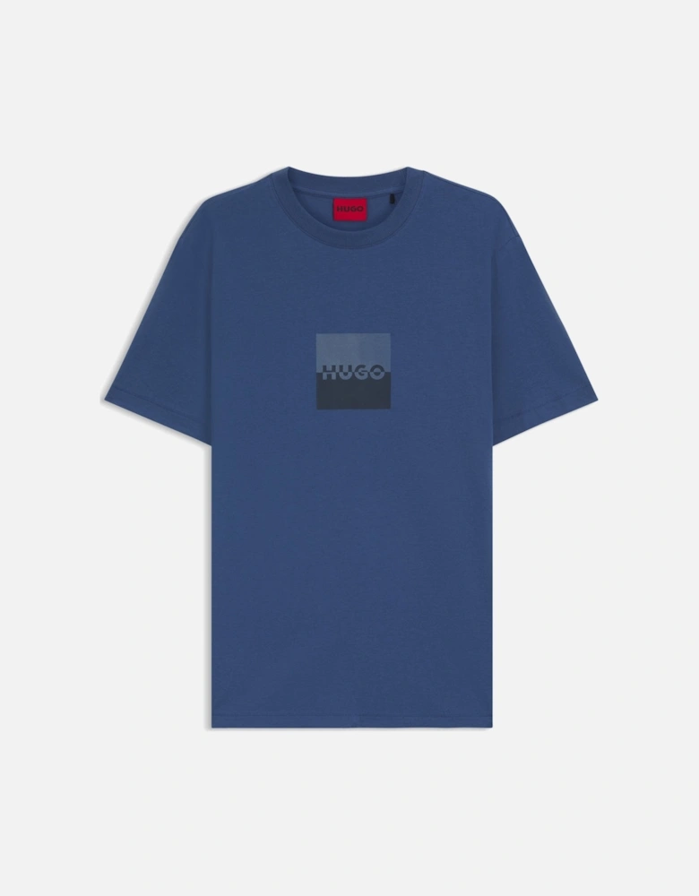 Dusplit T-Shirt, Medium Blue