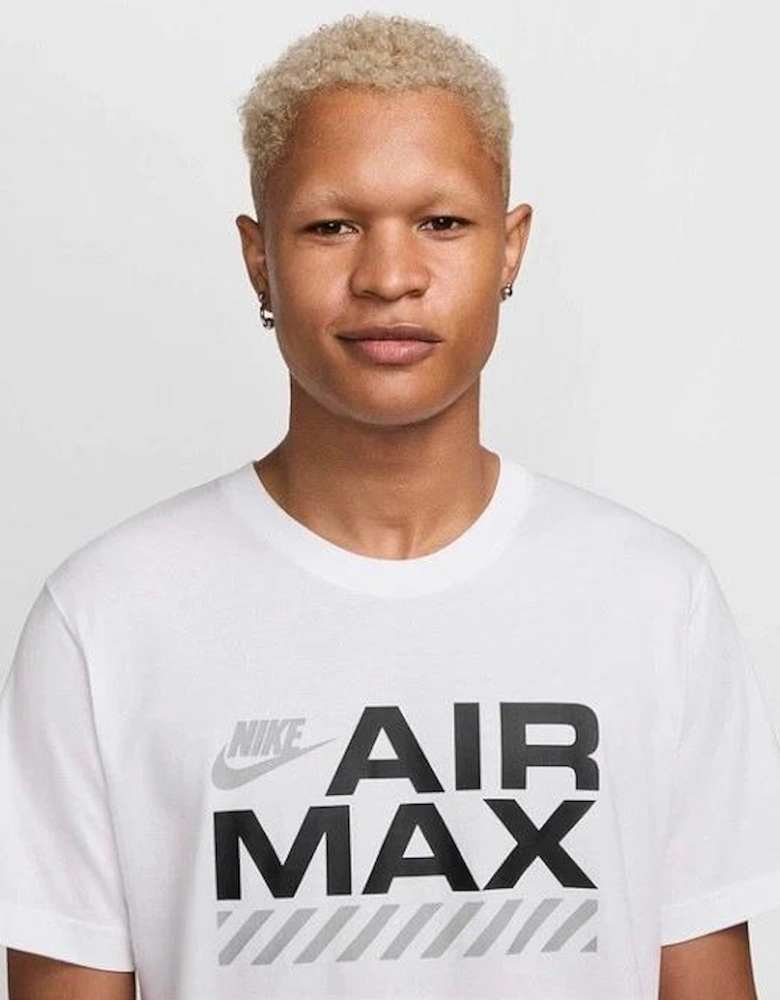 Air Graphic Men's White T-Shirt