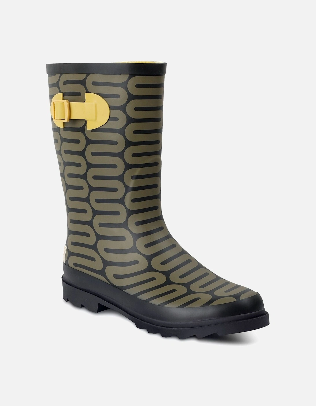 Womens Orla Kiely Quarter Adjustable Wellies, 2 of 1