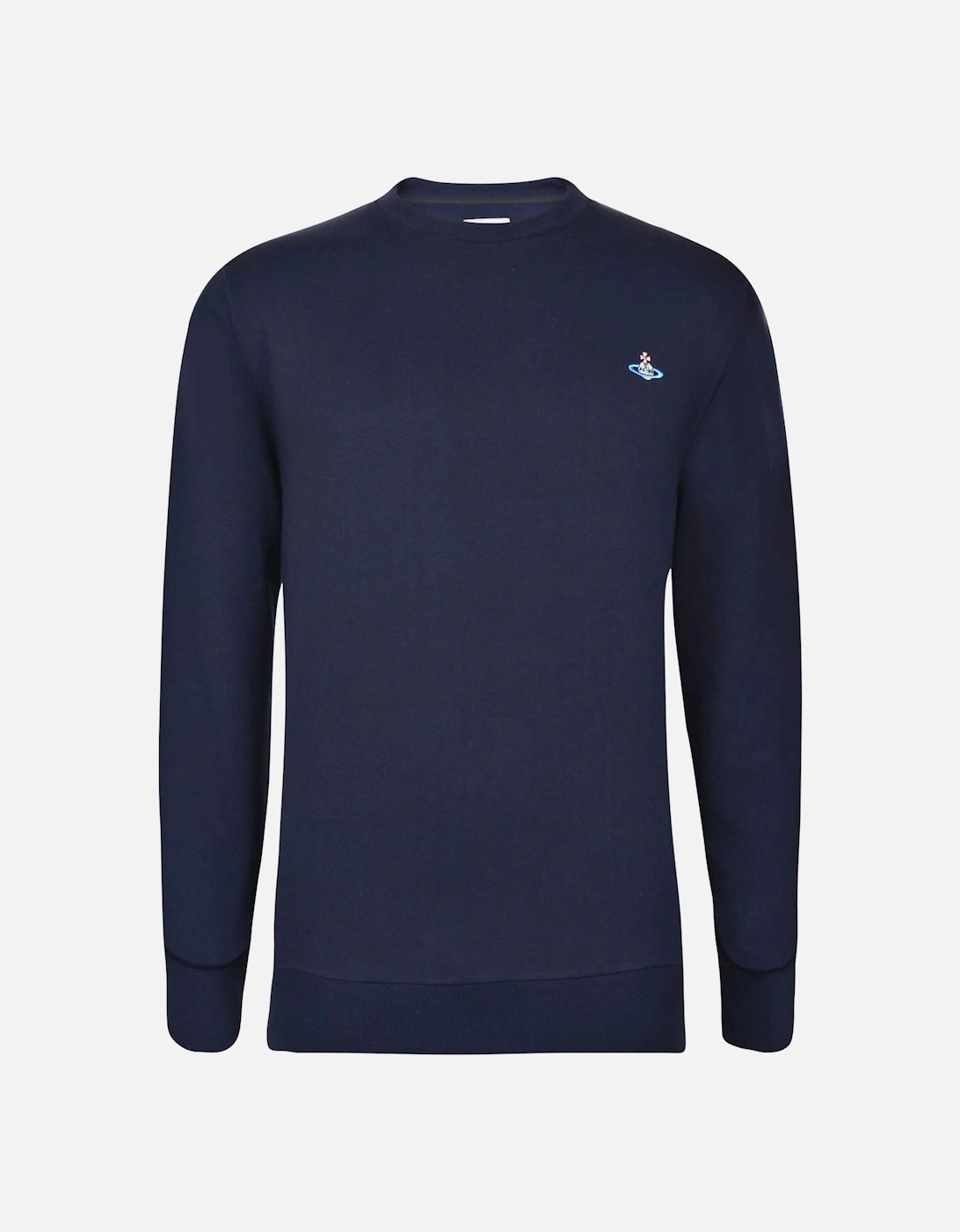 Navy Orb Crewneck Sweatshirt, 4 of 3