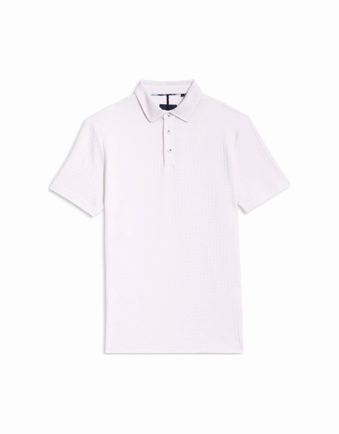 Cotton Detailed Polo Shirt White, 3 of 2