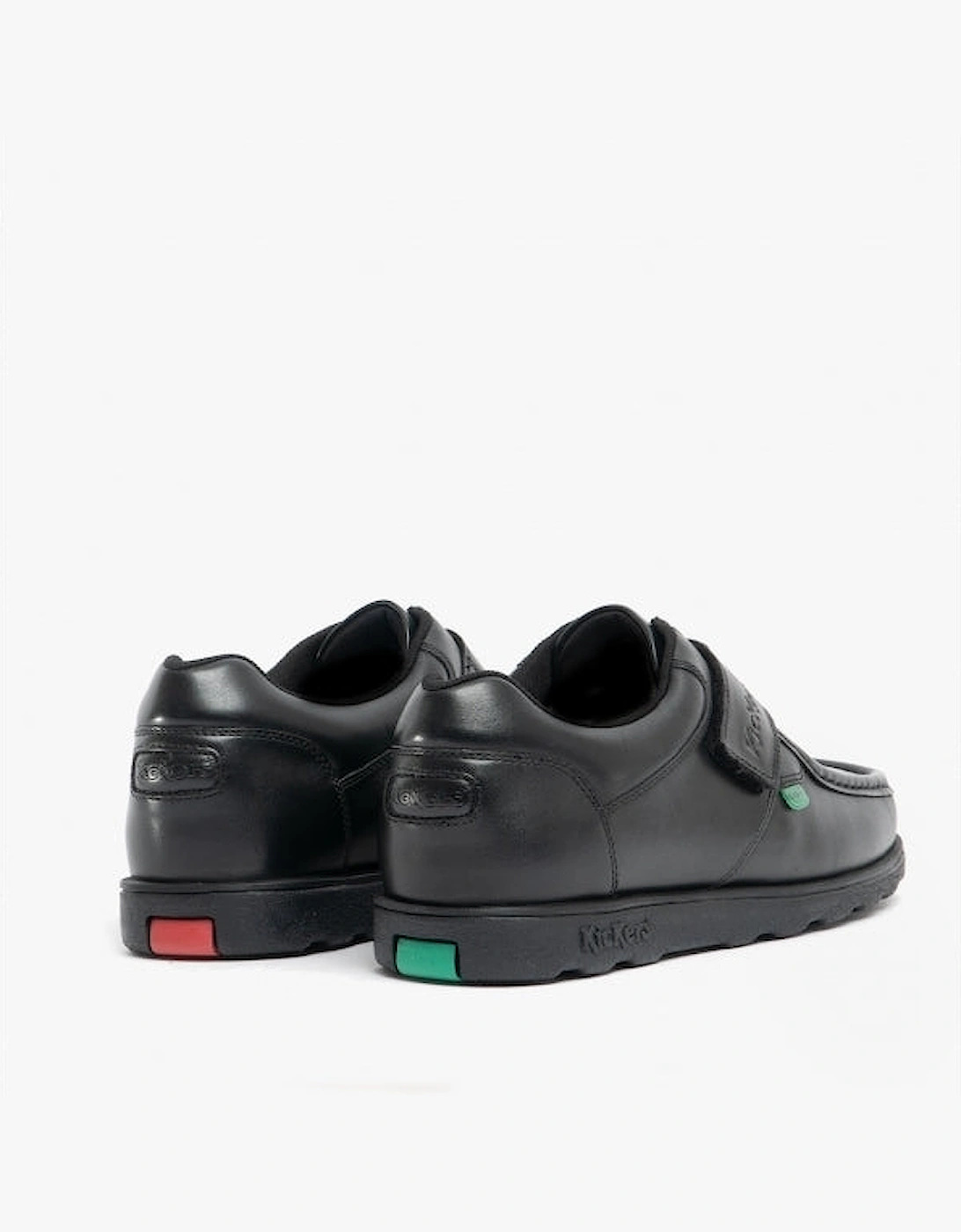 114226 FRAGMA STRAP Boys School Shoes Black