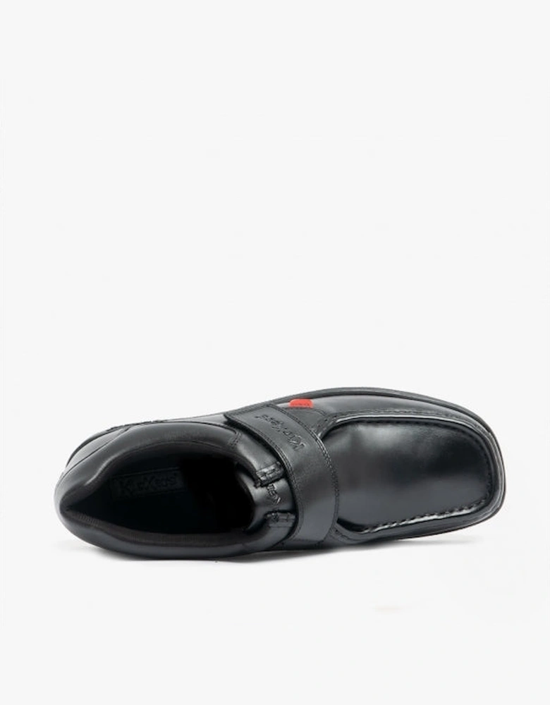 114226 FRAGMA STRAP Boys School Shoes Black