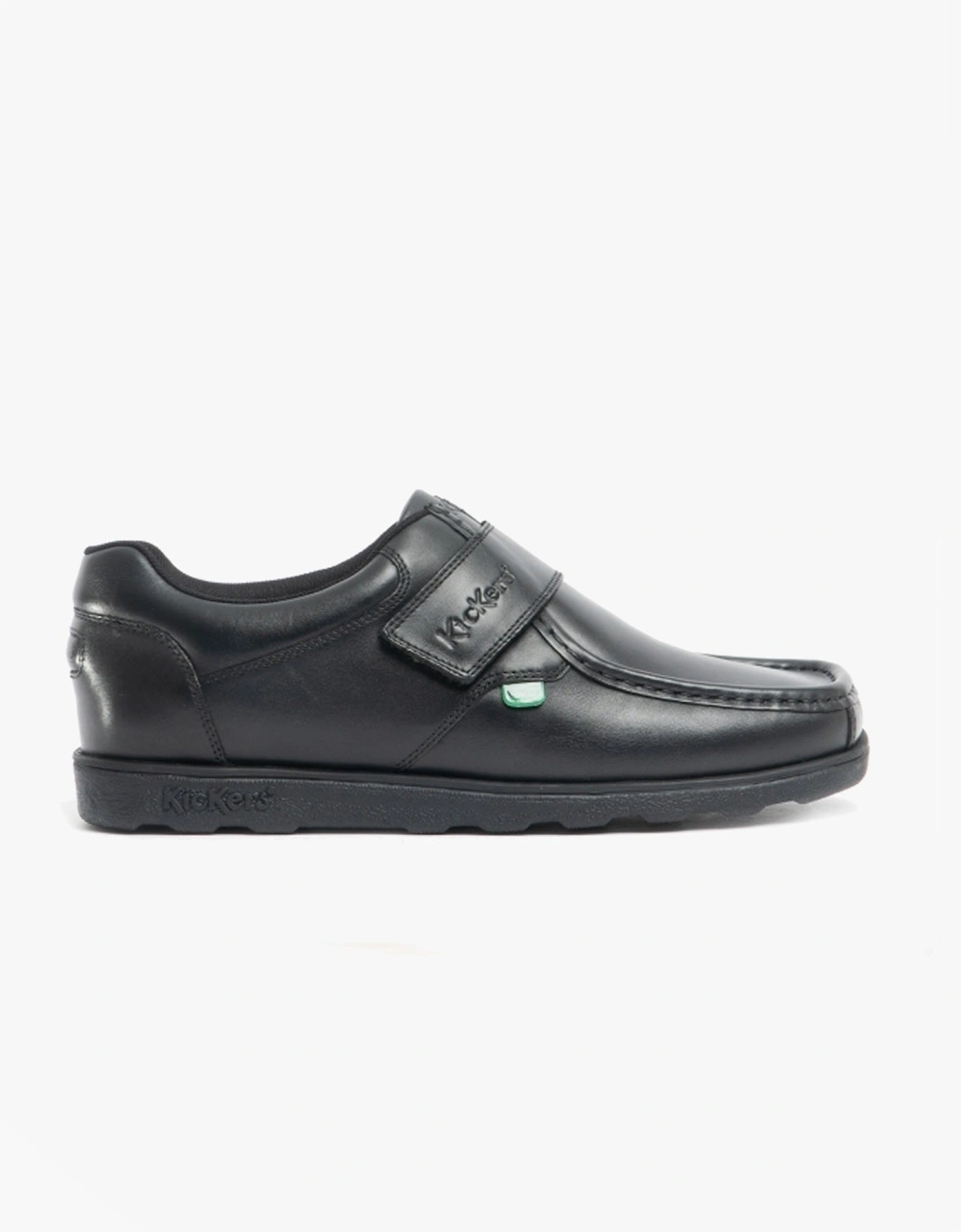 Kickers Boy's Kickers 114226 FRAGMA STRAP Boys School Shoes Black