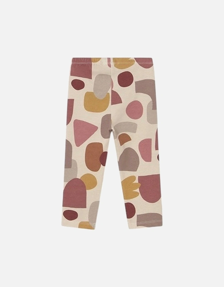 Girls Multicoloured Print Leggings
