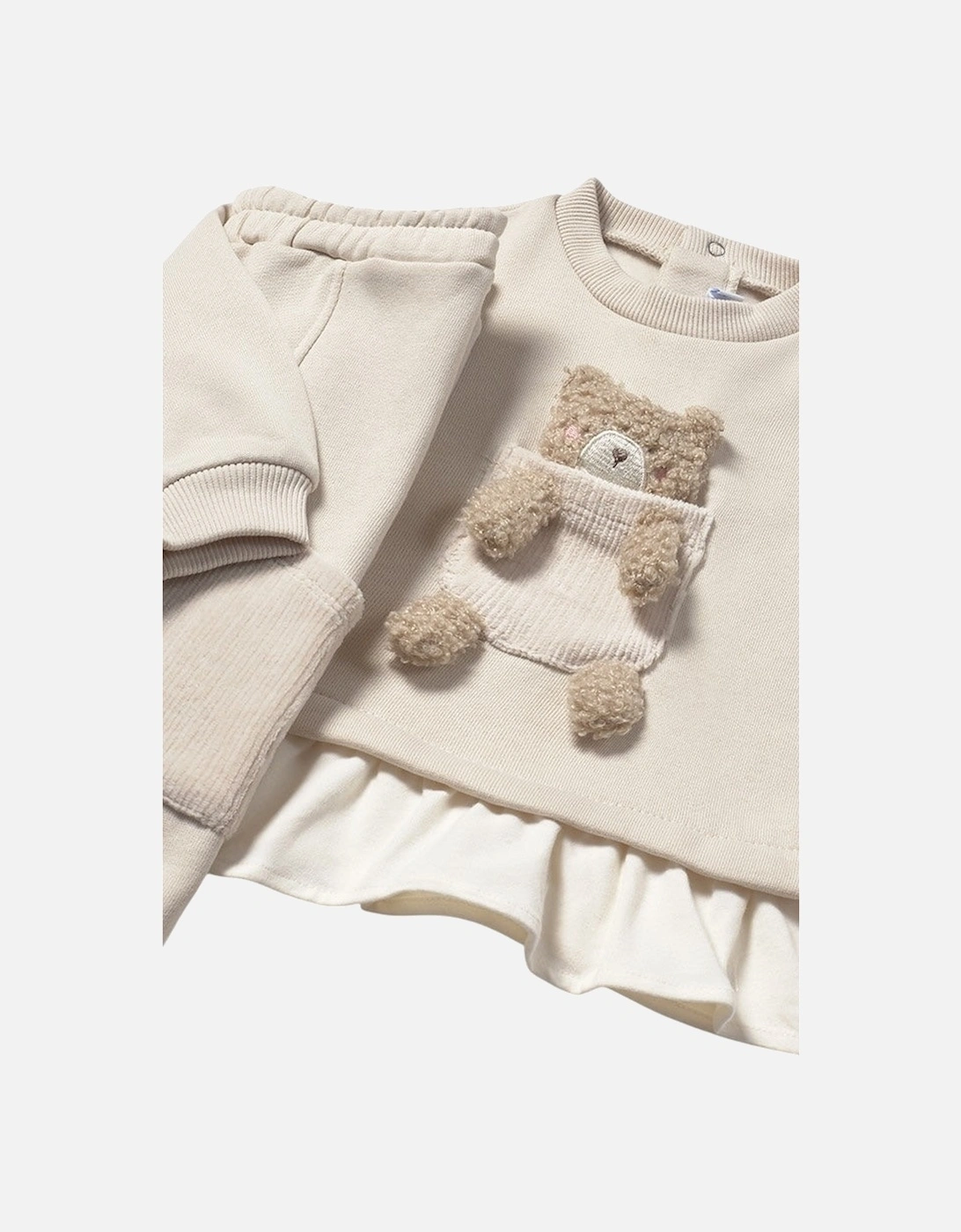 Girls Sand Bear Tracksuit