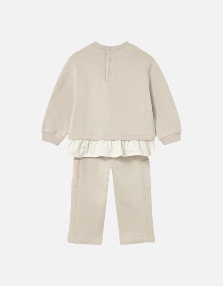 Girls Sand Bear Tracksuit